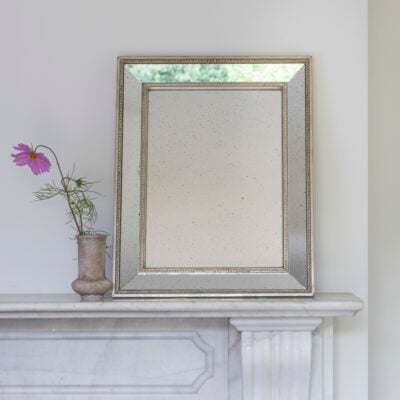 Bevelled Mirror Champagne Gold