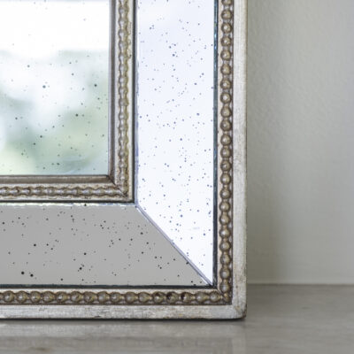 Bevelled Mirror Champagne Gold